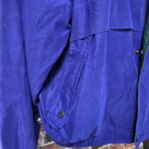 Vintage 90s Men's LONDON FOG Zip Up Hooded Windbreaker Jacket Large - Picture 6 of 8